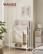 Handtuchhalter mit 3 Stangenwolken weiß-natürliche Beige