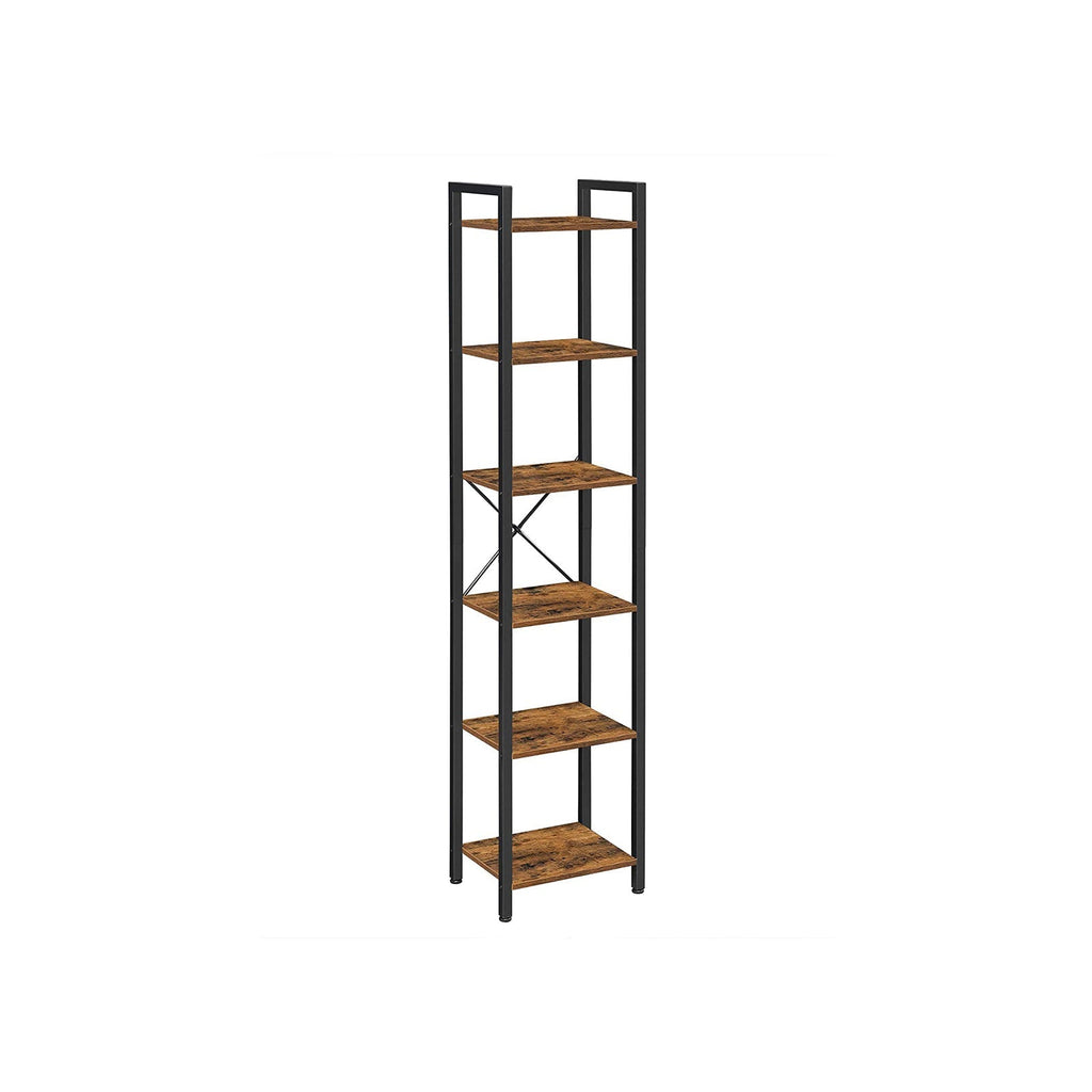 Bücherregal - mit 6 Levels und Griffen