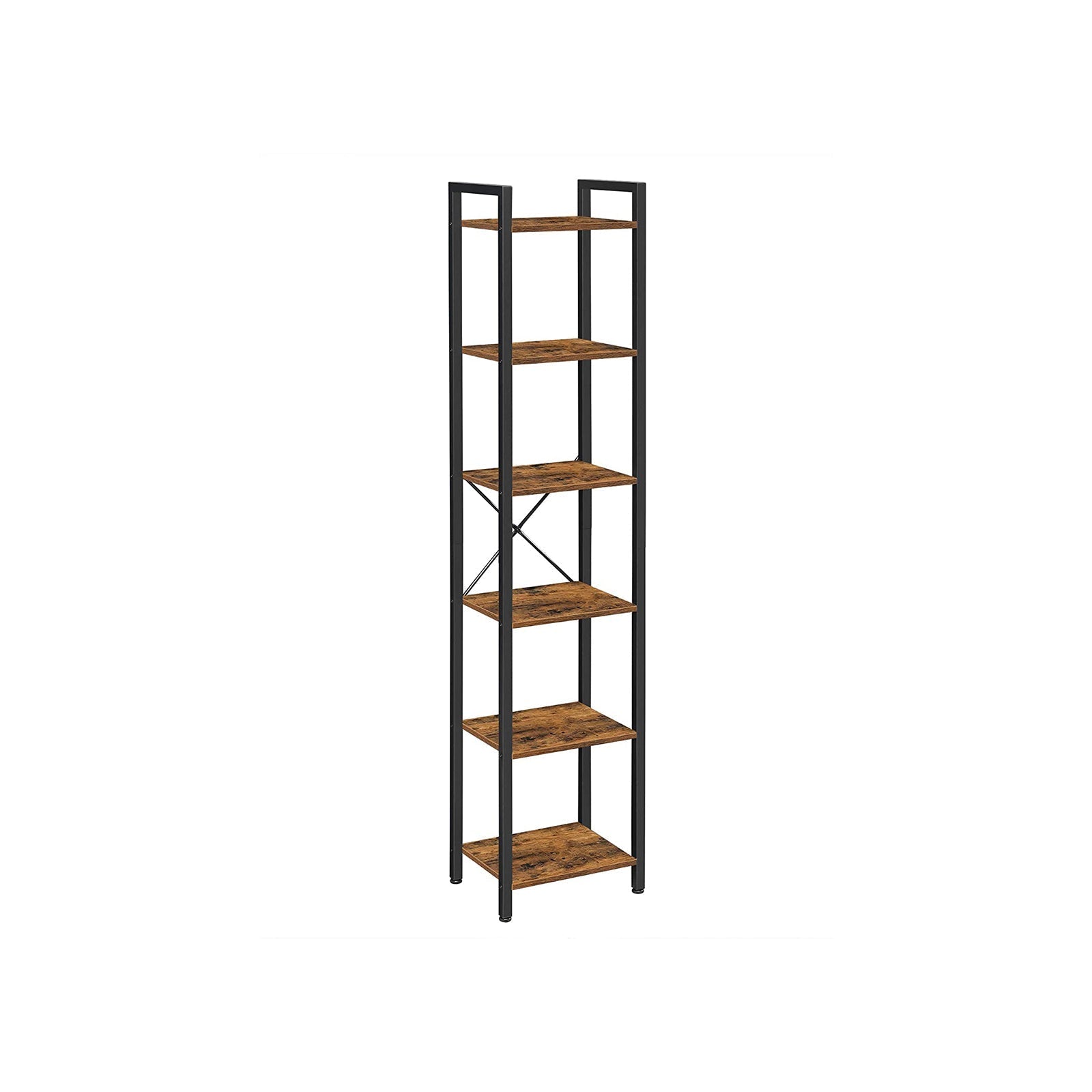 Bücherregal - mit 6 Levels und Griffen