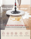 Mopset - Met Emmer en Vuilwaterscheiding - Grijs en Rot - 47,5 x 25,5 x 24 cm