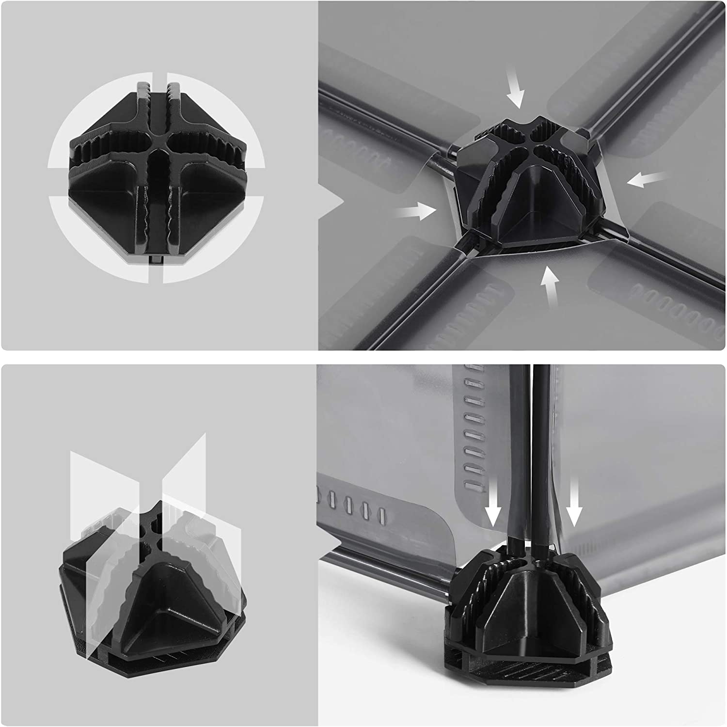 Tierhaus - Tierkäfig - Tieraufenthalt - für kleine Tiere - grau