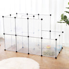 Tierkäfig - Country Retreat - für Meerschweinchen, Kaninchen, Hamster - transparent