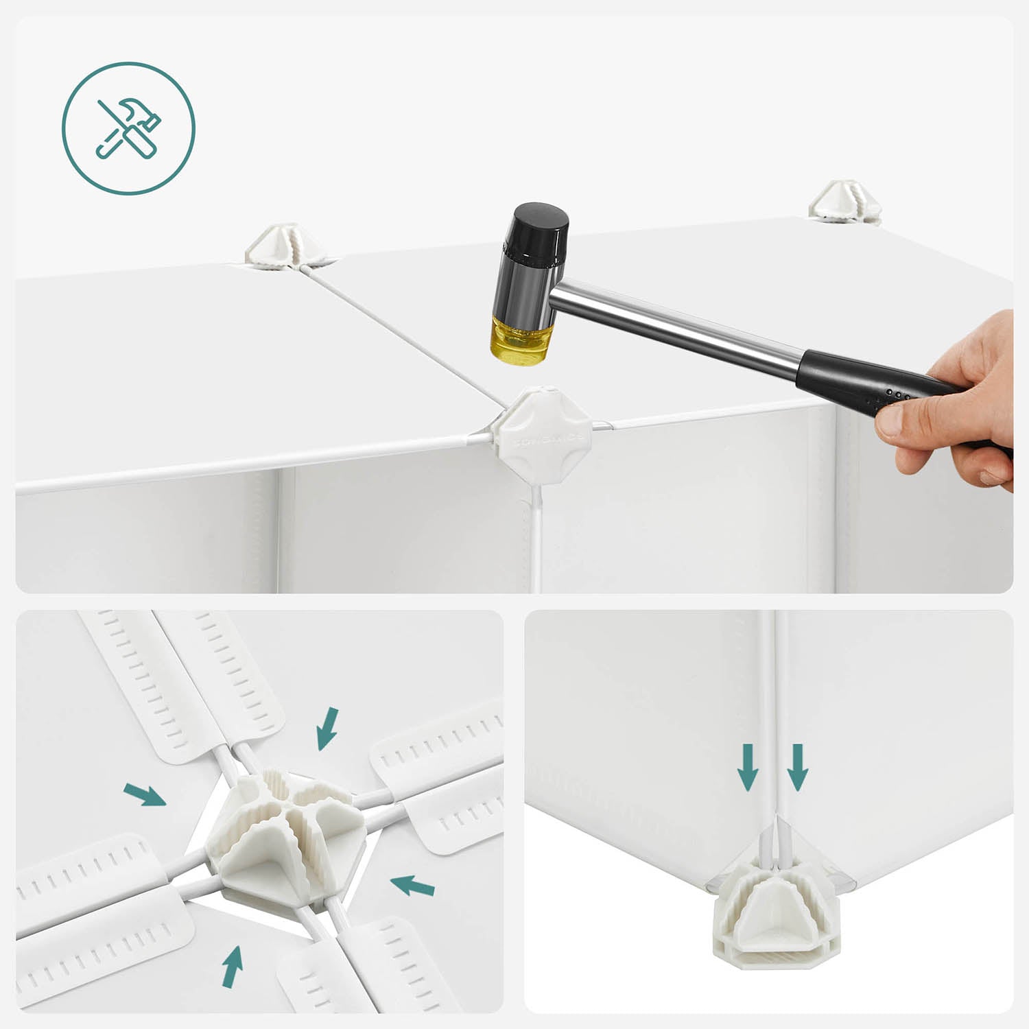 Nachttisch - 2 Schubladen