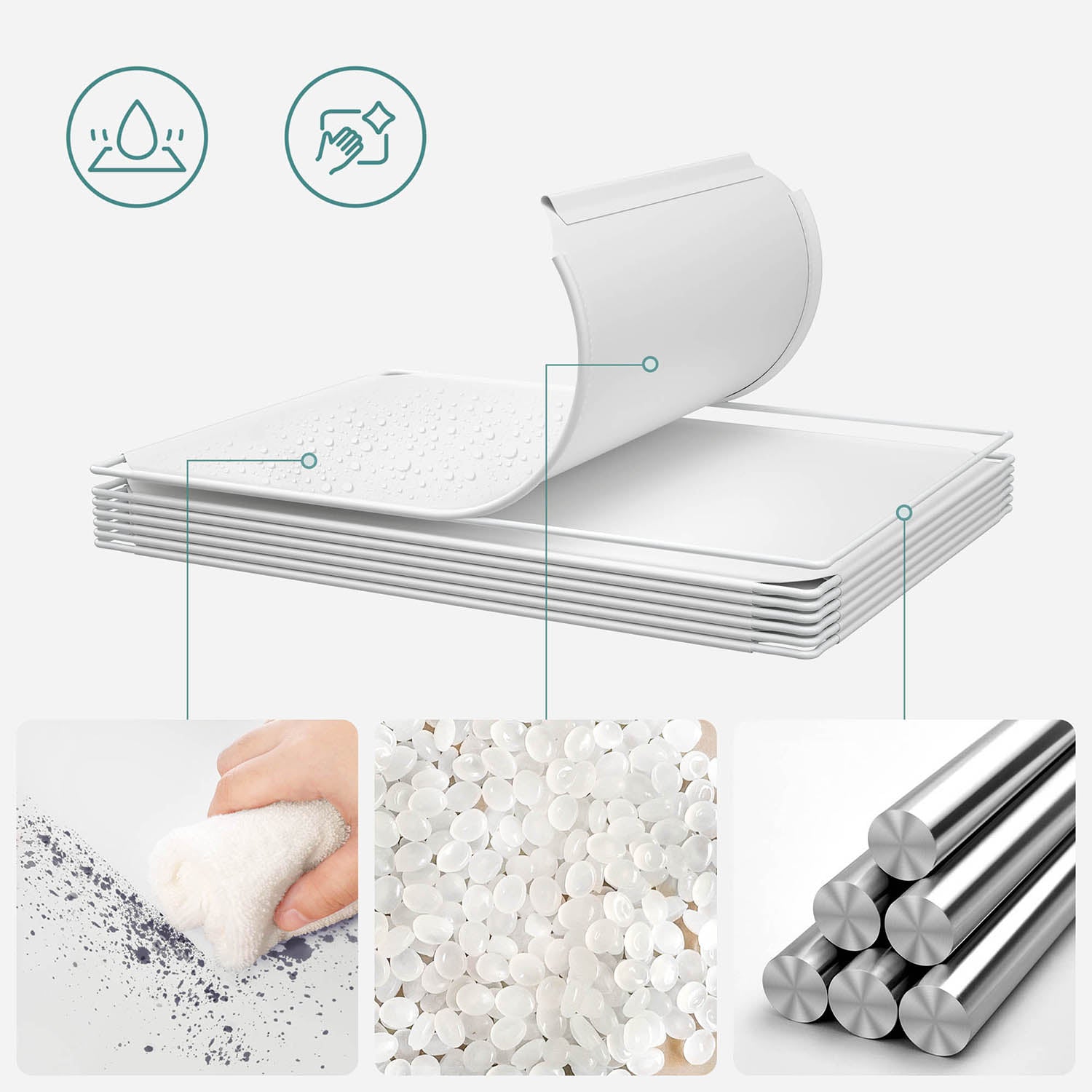 Nachttisch - 2 Schubladen