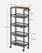 Barhocker Set von 2 - komfortabel - industrielles Design - einfach zu montieren