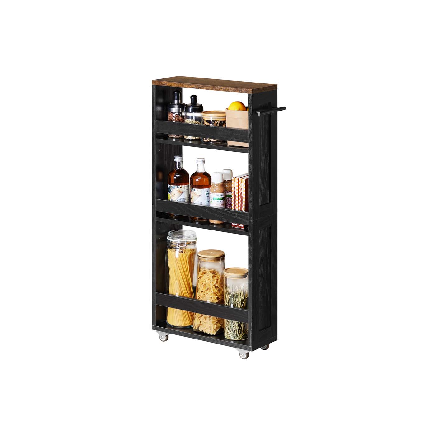 Wagen - schmal - 4 Level - Handle