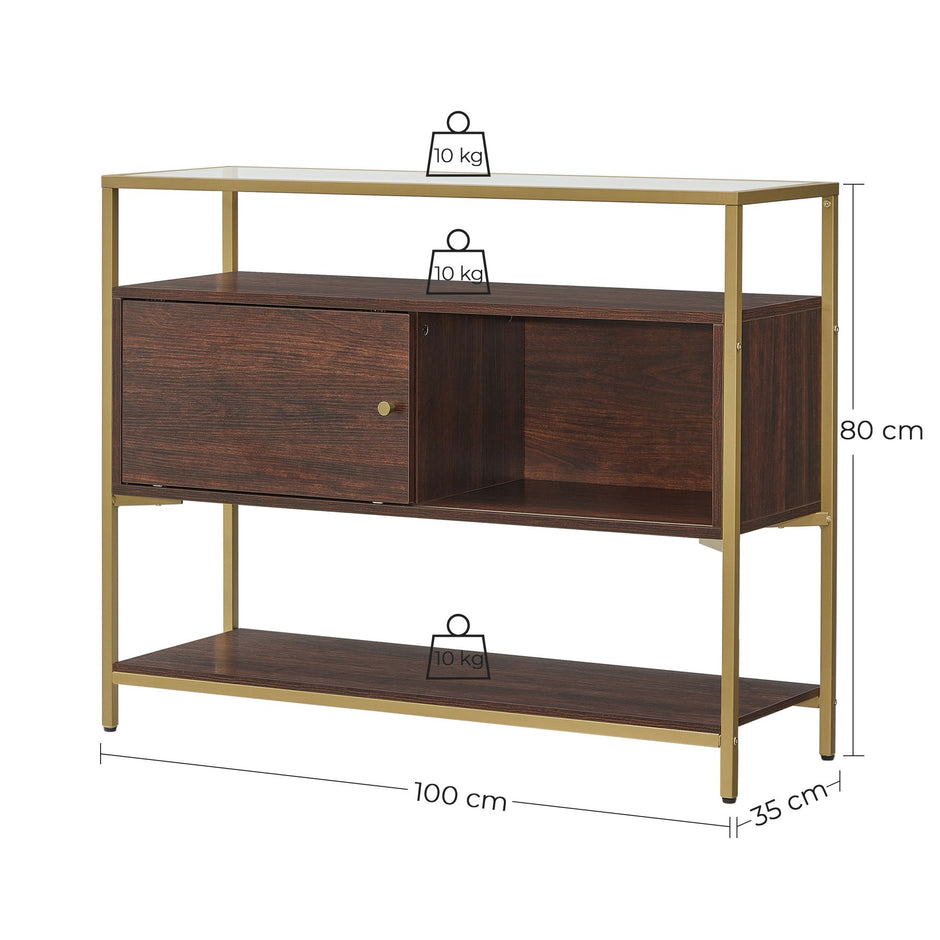 Küchenschrank - mit Glasoberteil
