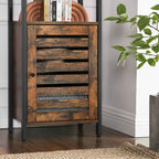 Hochschrank - mit 4 offenen Regalen