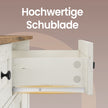 Keukenkast - 140 cm Breed - 2 Lades - 4 Deuren - Wit