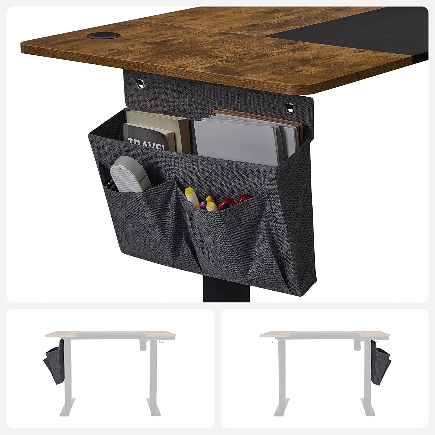 Sitz-/Steh-Schreibtisch – Computertisch – höhenverstellbar