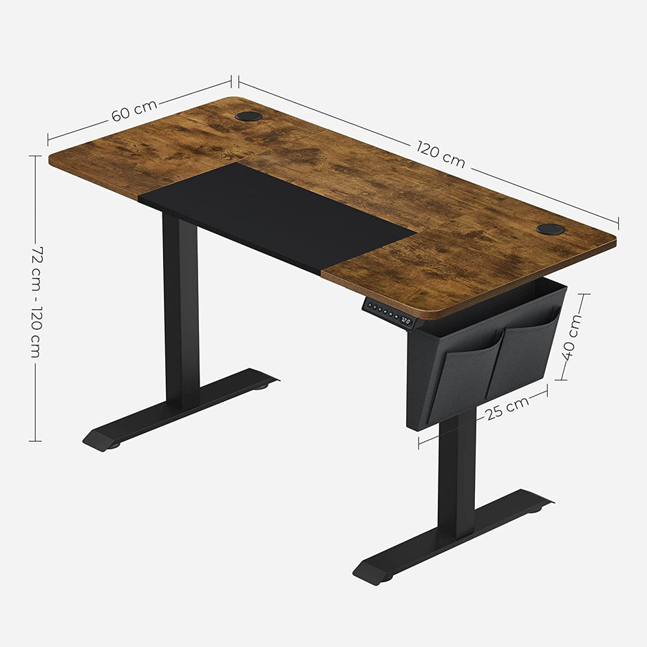 Sitz-/Steh-Schreibtisch – Computertisch – höhenverstellbar