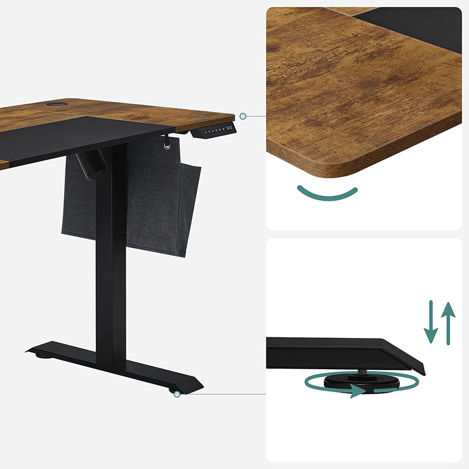 Sitz-/Steh-Schreibtisch – Computertisch – höhenverstellbar