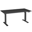 Elektrisch Zit-Sta Bureau - 140 x 80 cm - USB-C-Poort - Geheugenfunctie - Zwart