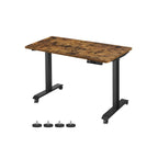 Elektrischer Sitz -STA -Schreibtisch - Höhe einstellbar - 60 x 120 cm