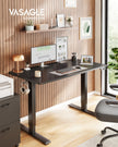 Bureau - In Hoogte Verstelbaar met Geheugenfunctie - Zit-Sta - Vintagebruin - 120 x 60 x (72-120) cm