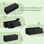Sofa mit Stauraum - Sitzbox - faltbar - Mehrere Farben