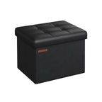 Faltbares Sofa mit Speicherplatz 41 cm Tinte -Black