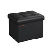 Faltbares Sofa mit Speicherplatz 41 cm Tinte -Black