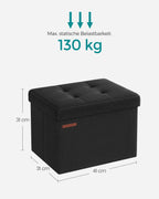 Bank - mit Speicherplatz - Basic Black