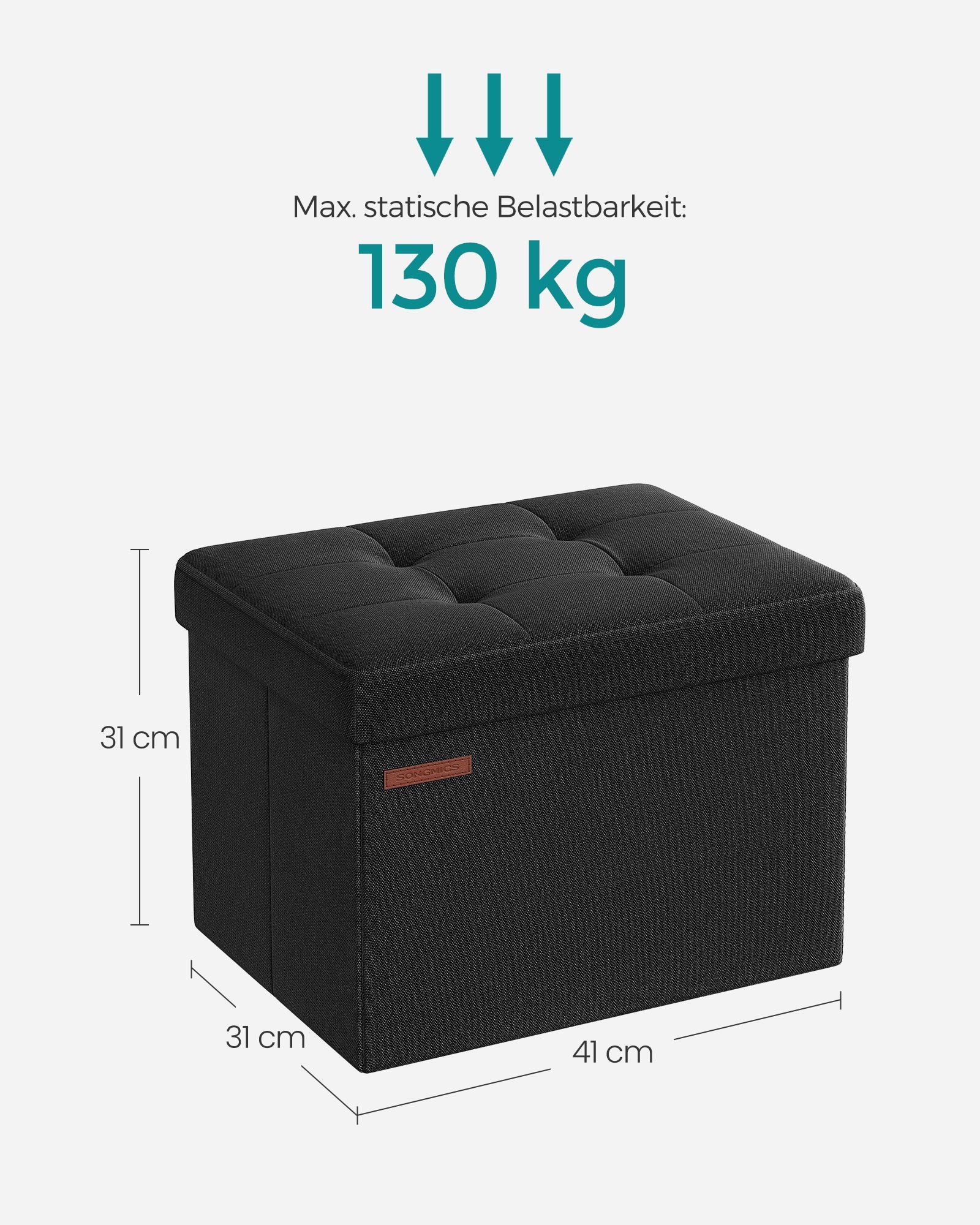 Bank - mit Speicherplatz - Basic Black