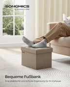 Bank - mit Speicherplatz - Leichtes Taupe