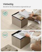 Bank - mit Speicherplatz - Leichtes Taupe