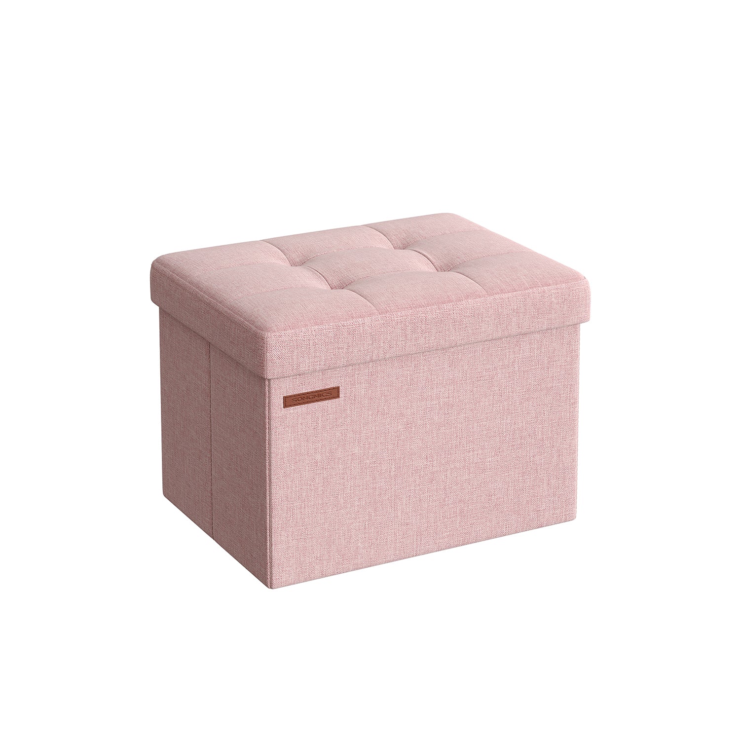 Bank - mit Stauraum - Pastellrosa