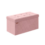 Bank - mit Stauraum - bis zu 300 kg - Pastellrosa
