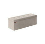 Bank - mit Speicherplatz - Samt - 38 × 110 × 38 cm