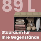 Sofa mit Stauraum, Klappzahnbox, Aufbewahrungsbox