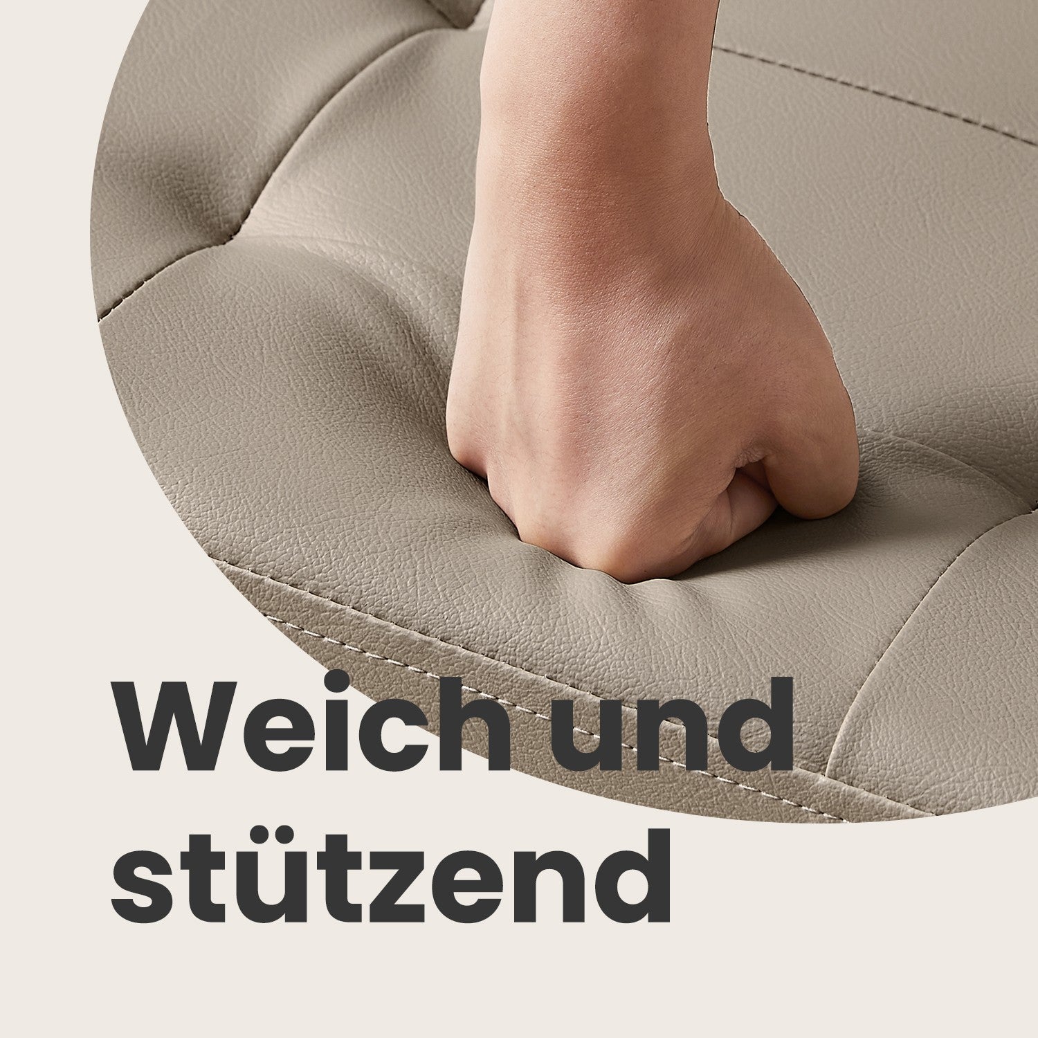 Sofa mit Stauraum - Klappsitzbox - Aufbewahrungsbox - 110 cm - grau