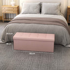 Sofa mit Stauraum - 38 x 110 x 38 cm - Sitzbox - Klappdeckel