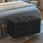 Sofa mit Stauraum - 38 x 76 x 38 cm - Sitzbox - Kompaktmodell