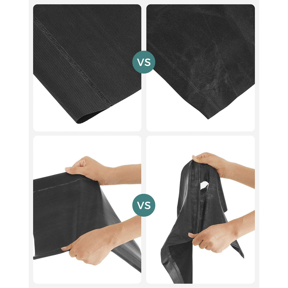 Schuhregal - Schuhschrank - mit 10 Levels - Metallrahmen - Schwarz