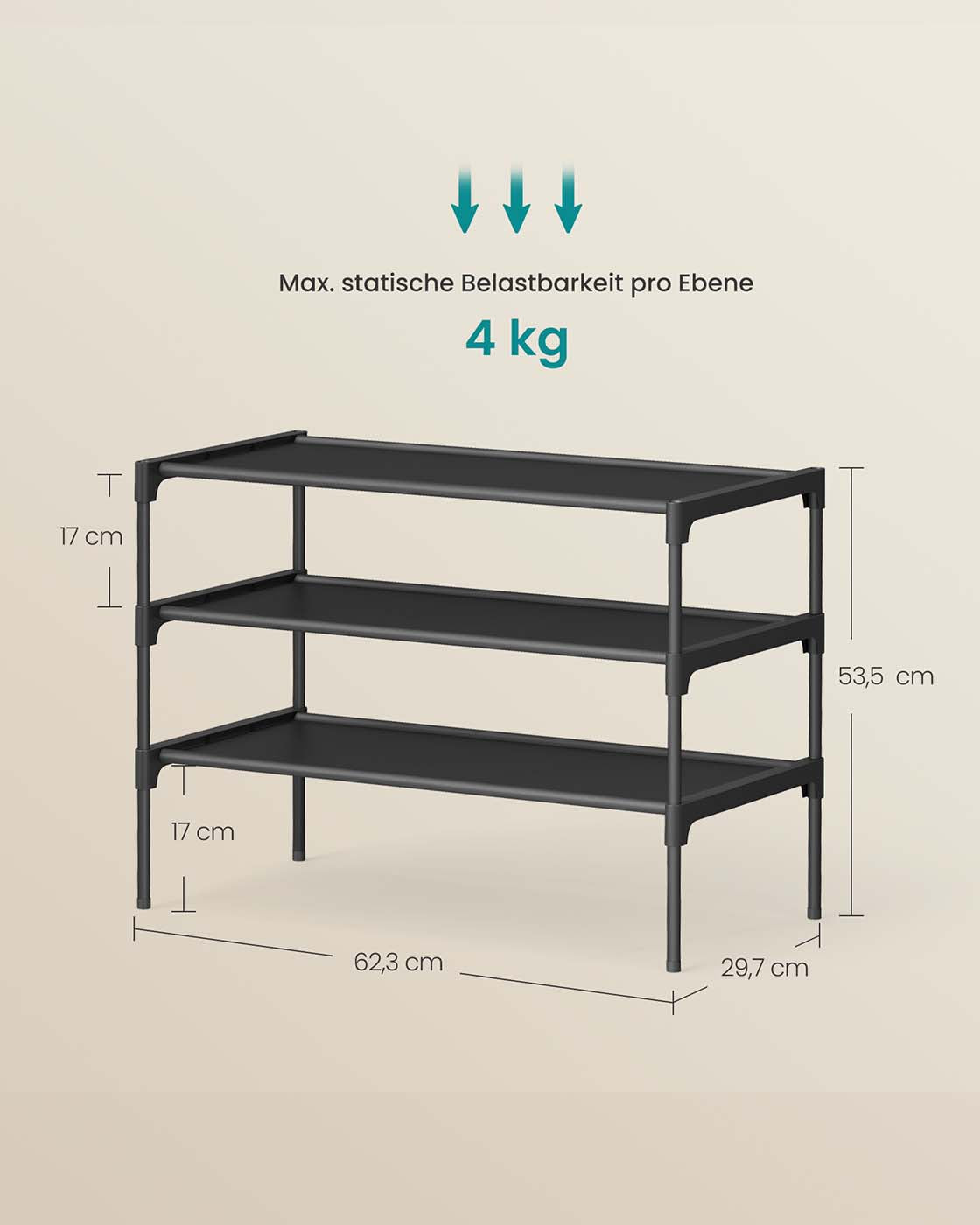 Schoenenrek – Ruimtebesparend – Meerdere Niveaus – Hal of Entree