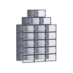 Schuhkartons - Schuhe Aufbewahrungsboxen - 18 - transparenter Kunststoff