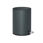 Kosmetischer Behälter - Badezimmer Trumps - Mülldose - 3 Liter - Schwarz