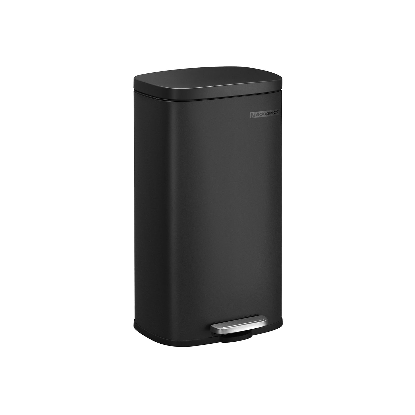Abfallbehälter - 30 l - Pedaleimer - Softclose - Geruchslos - Schwarz