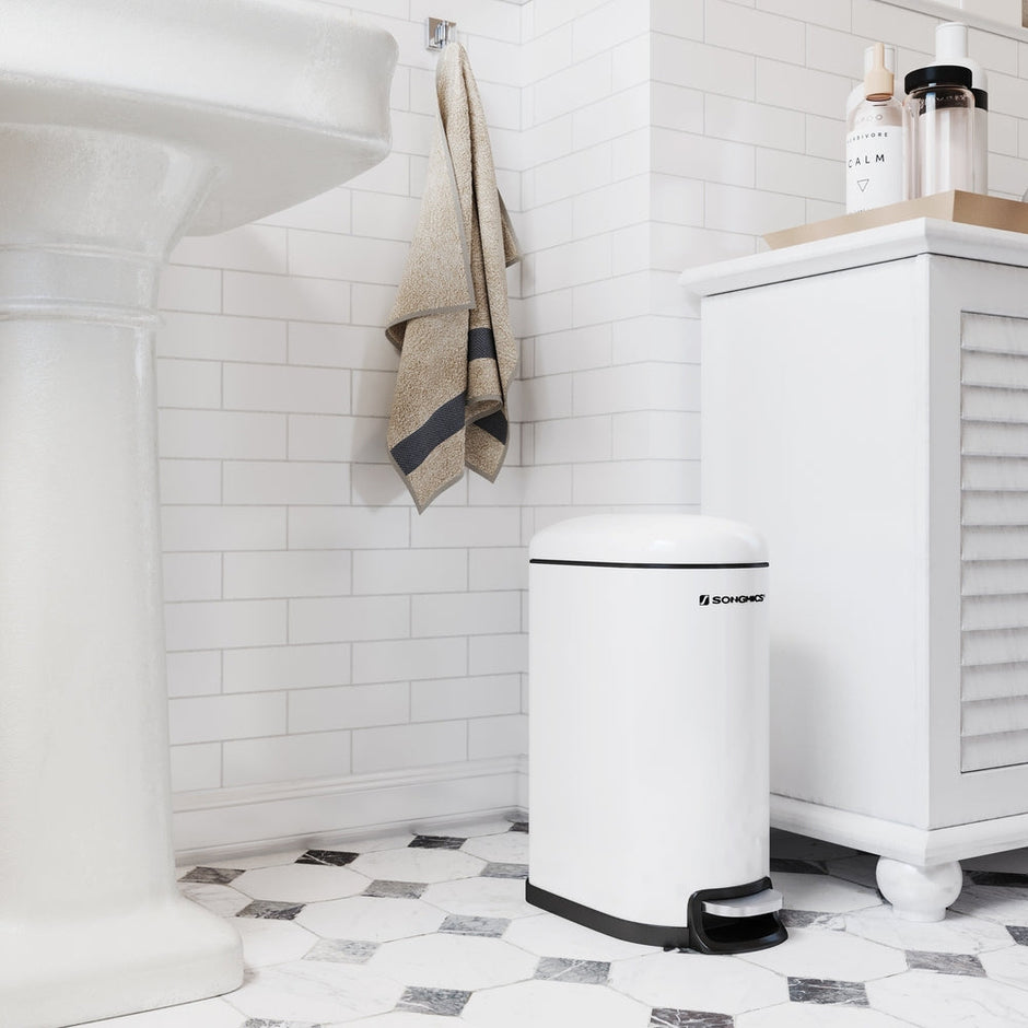 Bathroom Bin - 10L - Steel