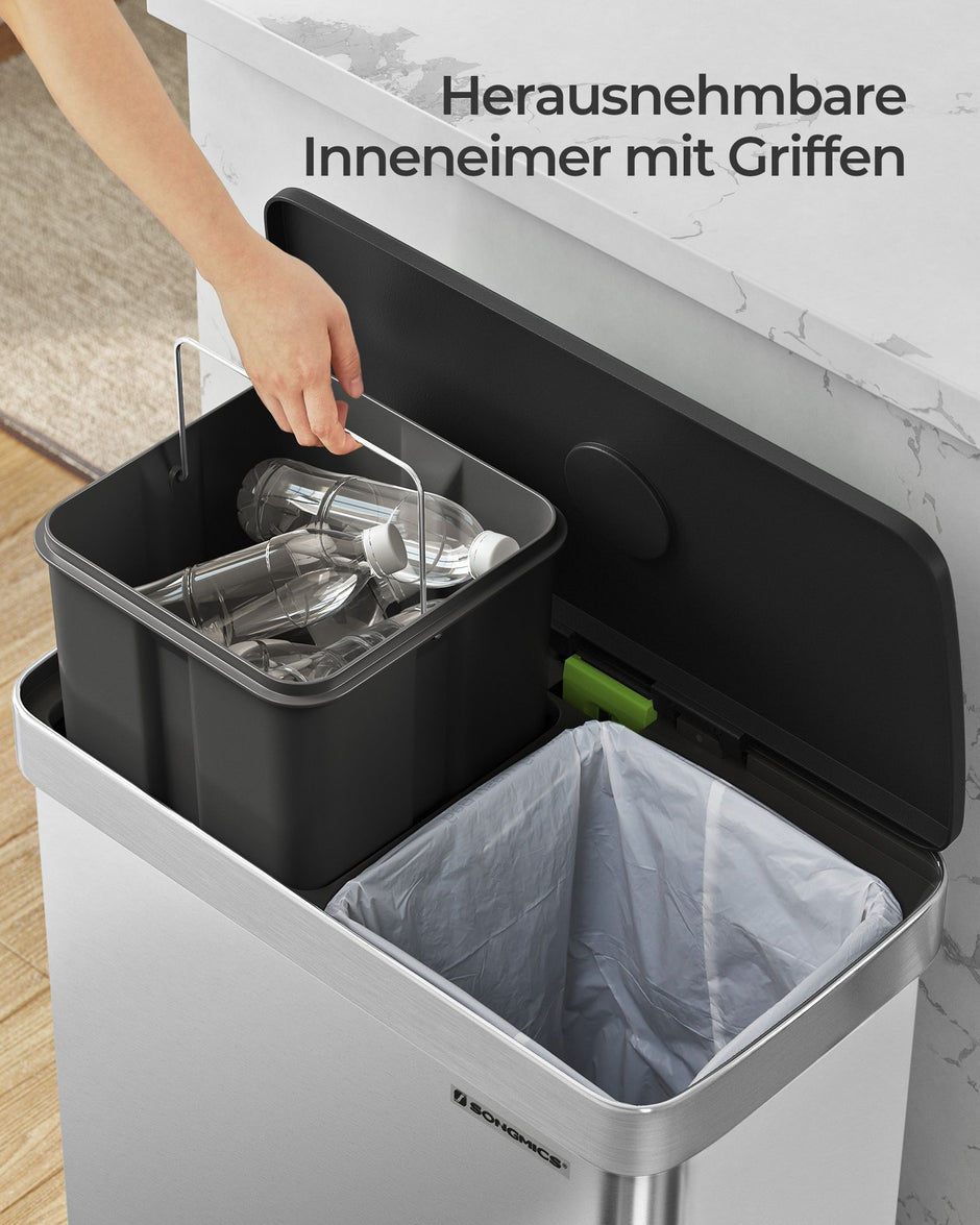 Küche Prullen Bin - mit weicher Schließdeckel