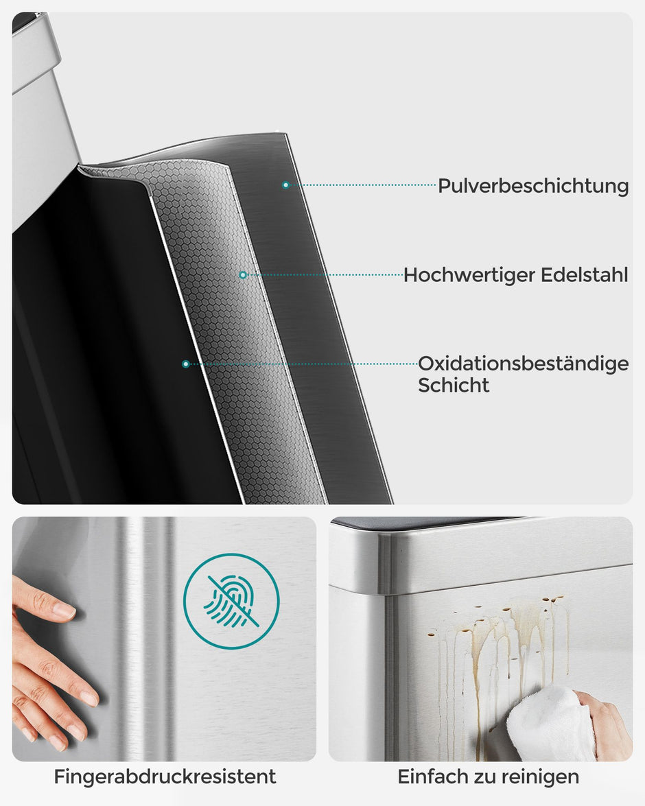 Küche Prullen Bin - mit weicher Schließdeckel