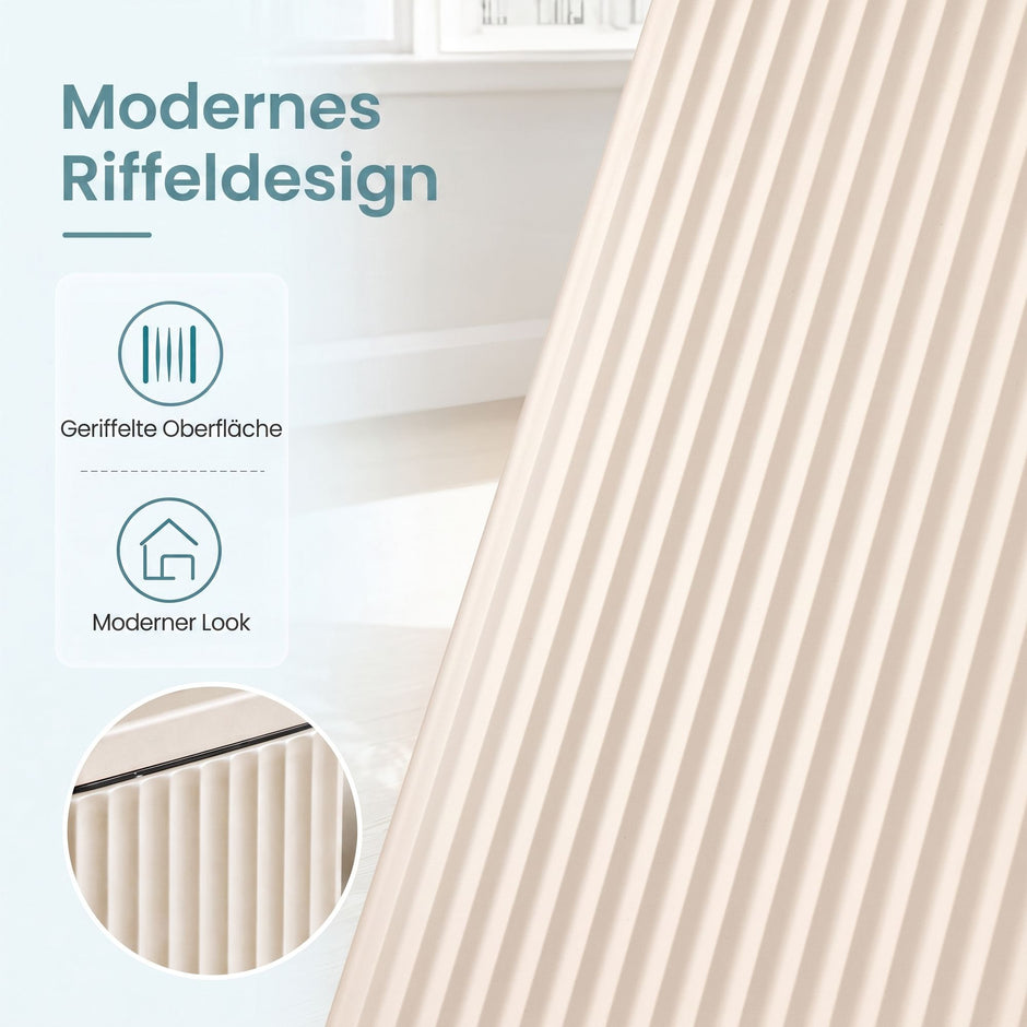Pedaalemmer - Met Softclose-deksel en Uitneembare Binnenemmer - Beige - 33,6 x 29,8 x 59,5 cm