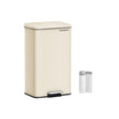 Küche Prullen Box mit Deckel 40 Liter Sand Beige