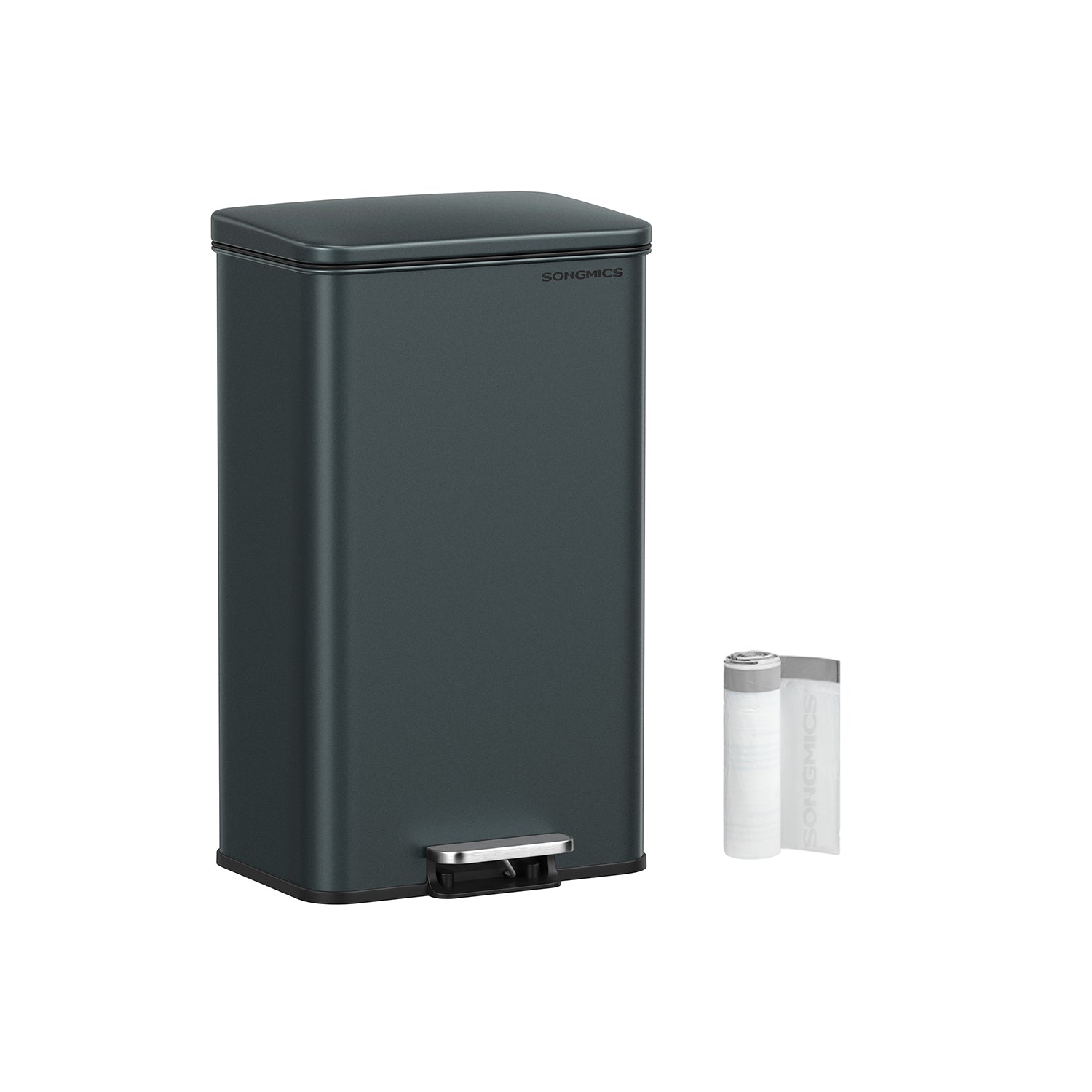 Küche Prullen Box mit Deckel 40 Liter Sand Beige