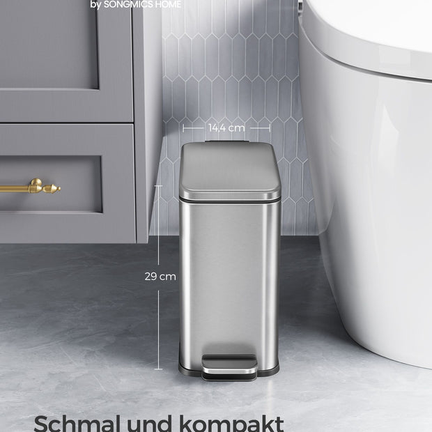 Kosmetikbox - 5 Liter - mit Silberdeckel