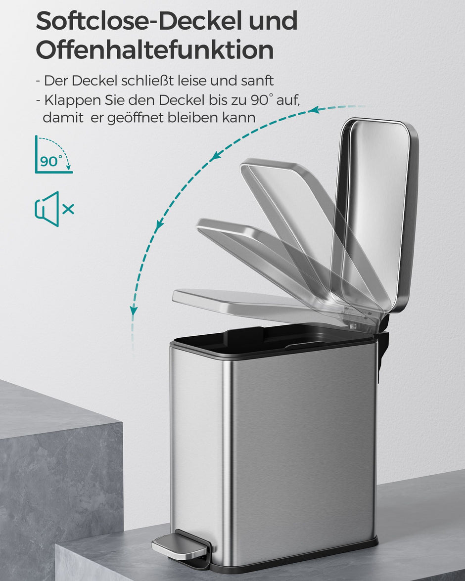 Kosmetikbox - 5 Liter - mit Silberdeckel