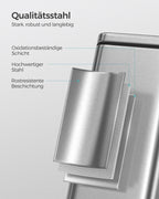 Kosmetikbox - 5 Liter - mit Silberdeckel