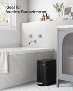 Kosmetikbox 10 Liter mit Tintenschwarzdeckel