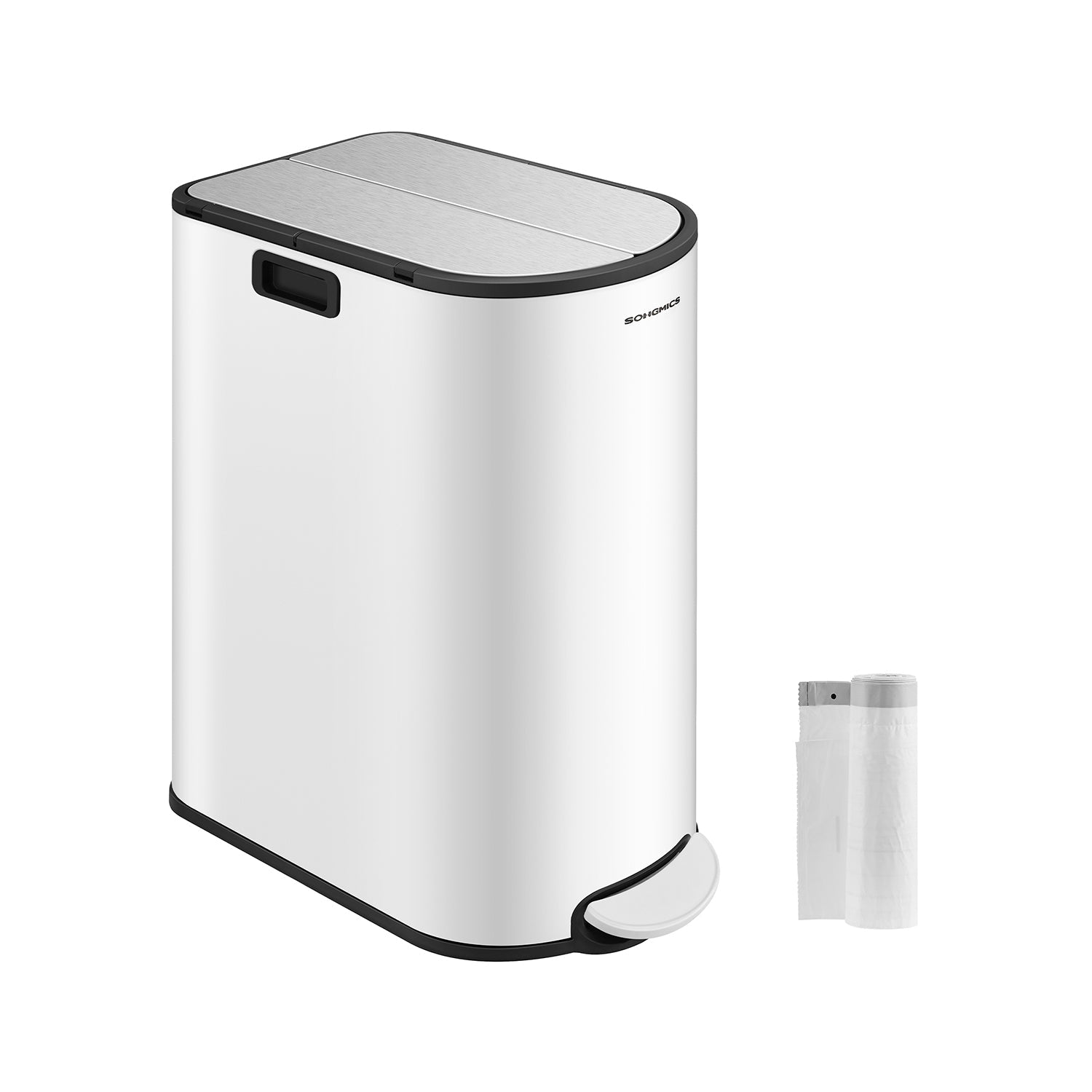 Abfalltrennsystem - 2 Fächer - 30 l und 20 l
