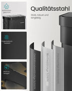 Mülldose - automatisch - Sensor - Soft -Close Deckel - Stahl